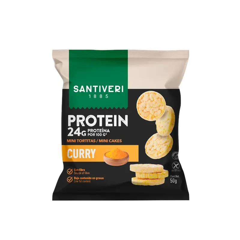 MINI TORTITAS PROTEIN CURRY