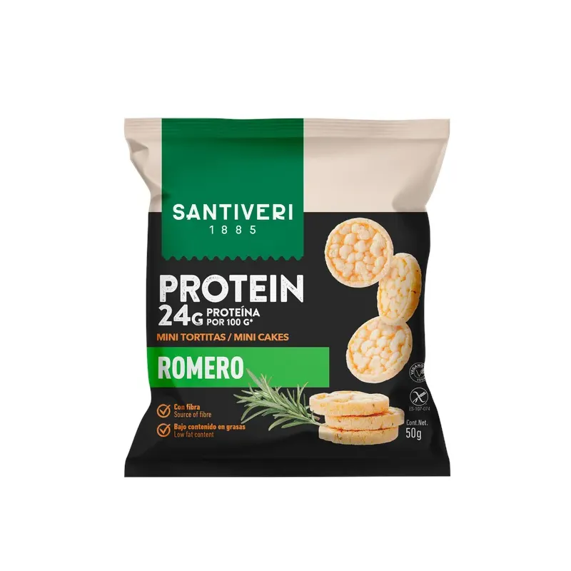 MINI TORTITAS PROTEIN ROMERO