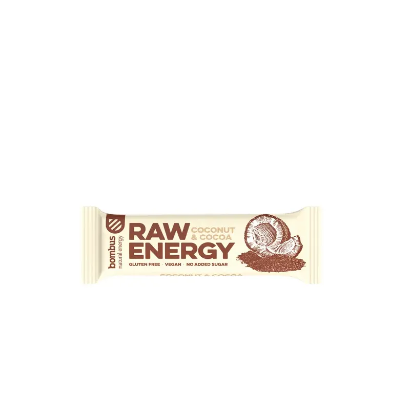 BOMBUS RAW ENERGY COCO Y CACAO