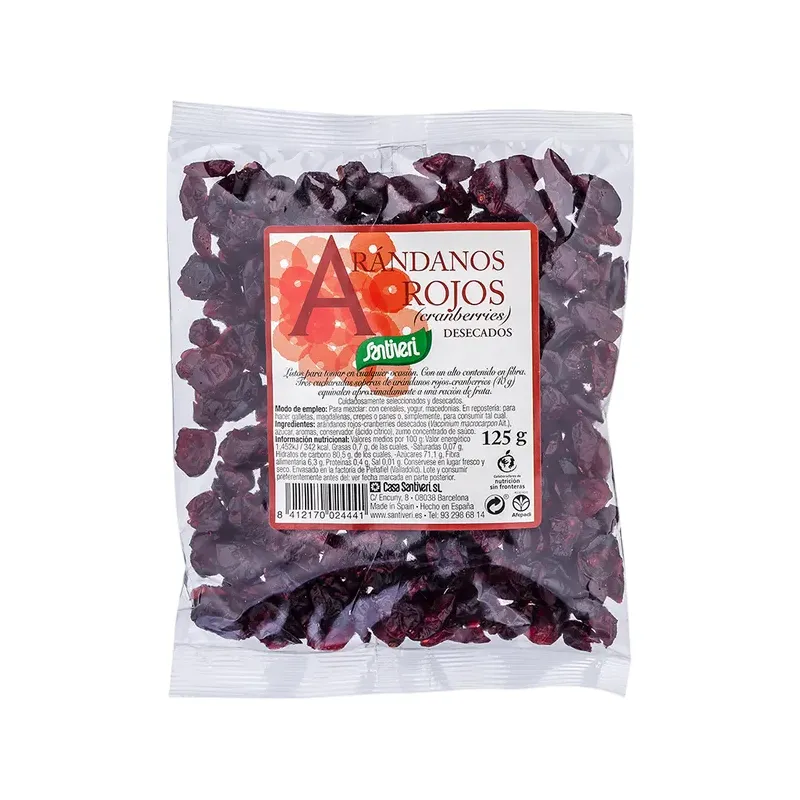 ARANDANOS ROJOS DESECADOS