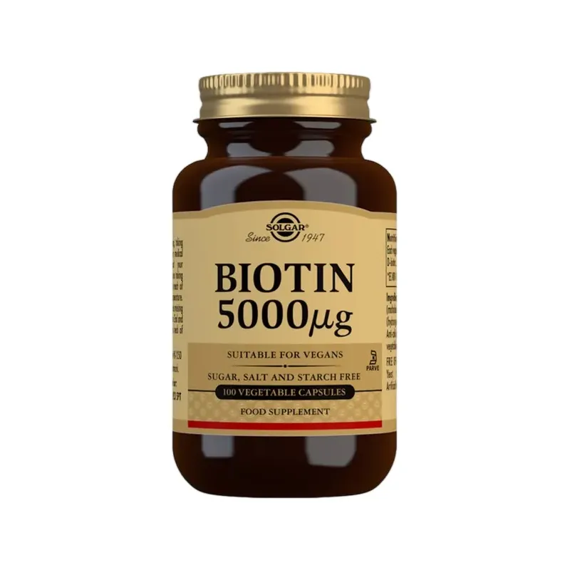 BIOTINA 5000MCG 100 CAPSULAS