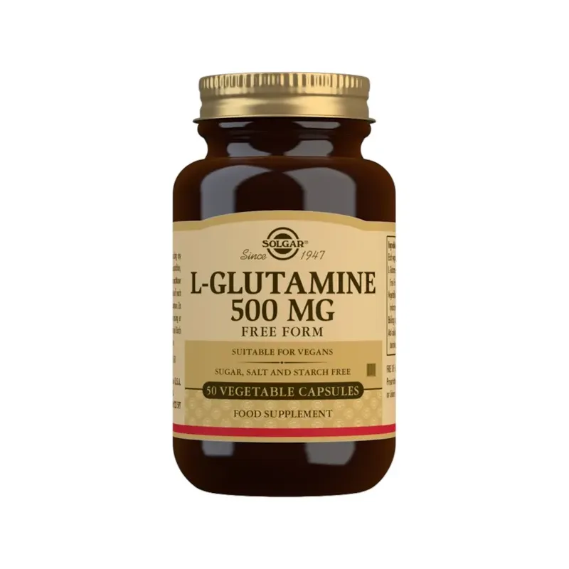 L-GLUTAMINA 500 MG 50 CAPSULAS