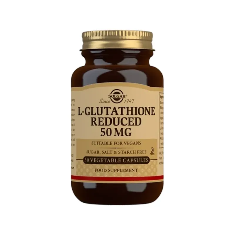 L-GLUTATION 50 MG. CÁPSULAS VEGETAL