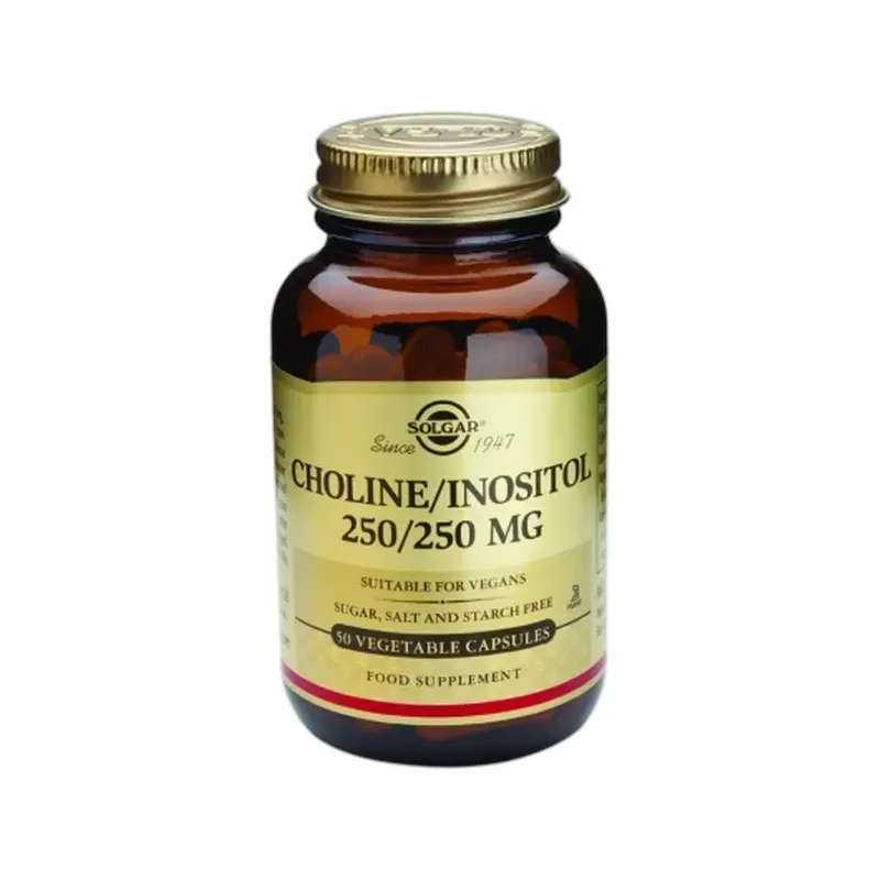 COLINA / INOSITOL 250 / 250 MG. 50 CAP/VEG  0849