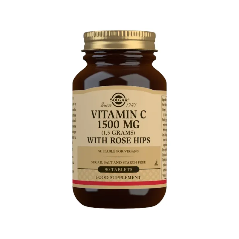 ROSE HIPS C 1500 MG.  90 COMPR Vitamina C