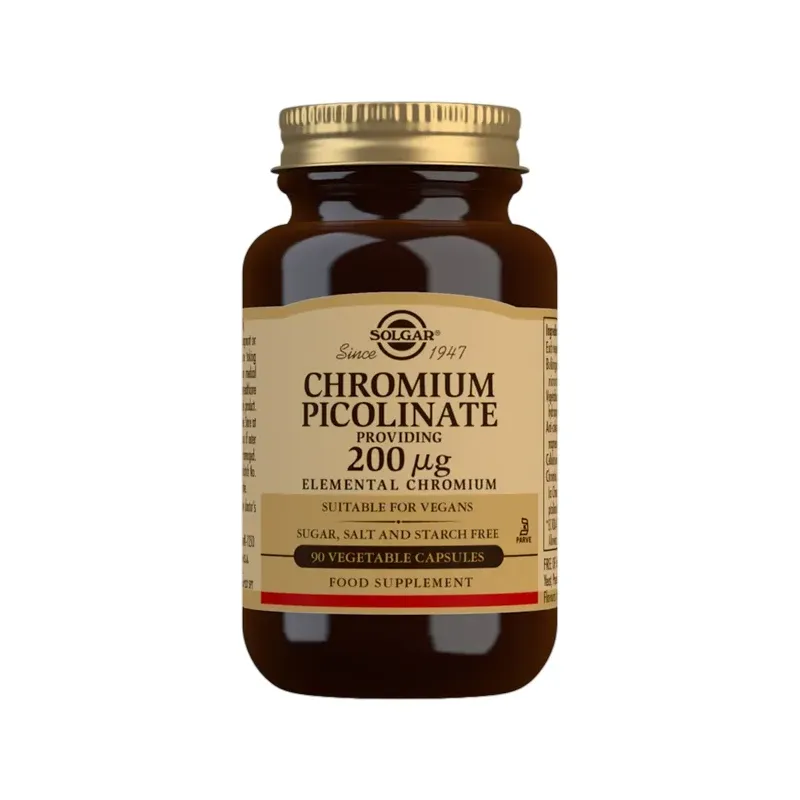 PICOLINATO DE CROMO 200 MCG. 90CAP