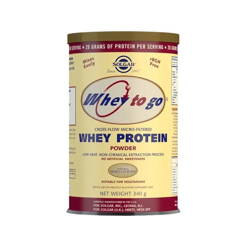 WHEY TO GO PROTEINA SUERO SABOR VAINILLA 340G. 3667