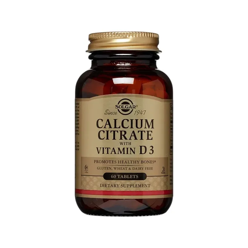 CITRATO DE CALCIO (CON VITAMINA D). 60 comp.  0430