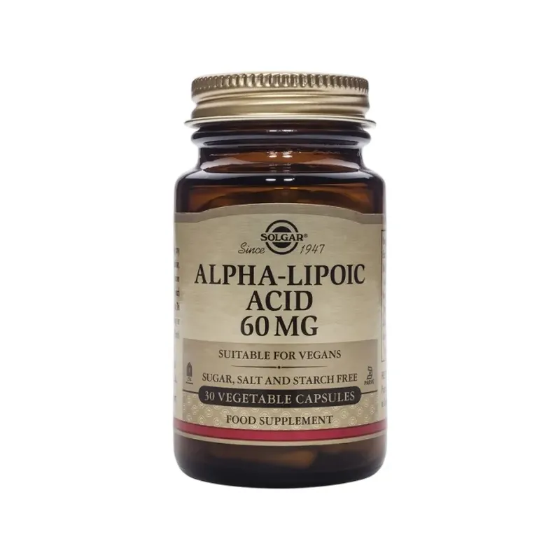 ÁCIDO ALFA LIPOICO 60 MG. 30C 0055