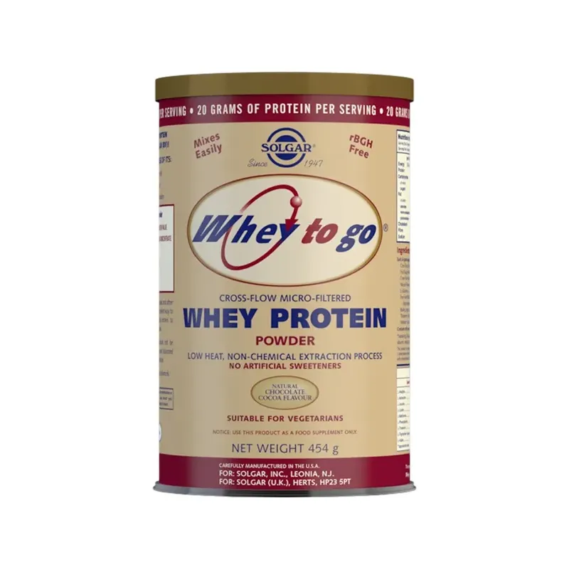 “WHEY TO GO” PROTEÍNA (CHOCOLATE) 377 G