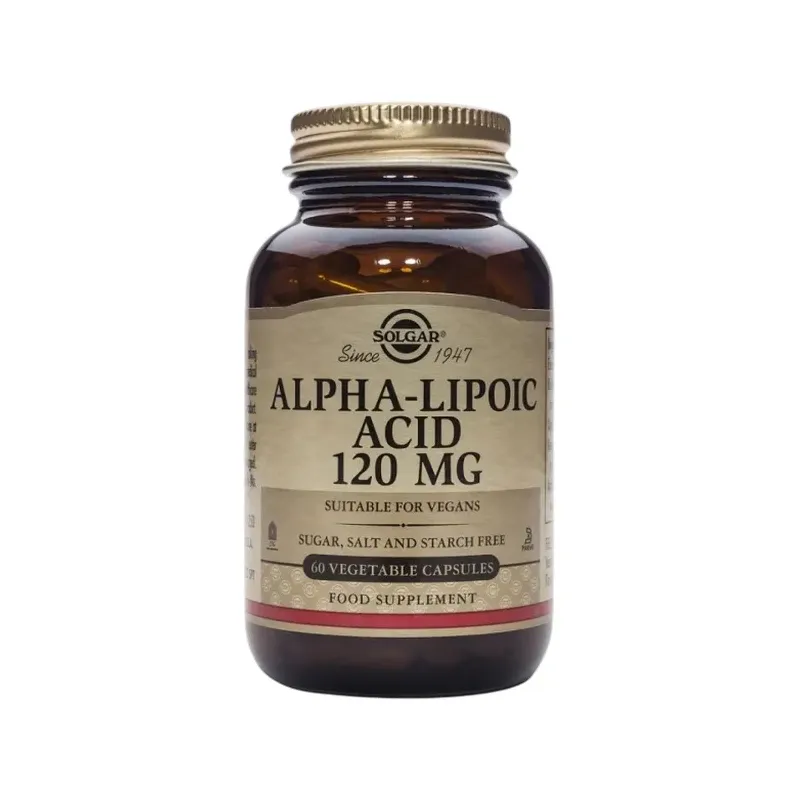 ACIDO ALFALIPOICO 60C 120MG 160057