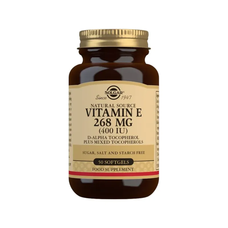 VITAMINA E 400 UI(268MG.). CÁP. BLA
