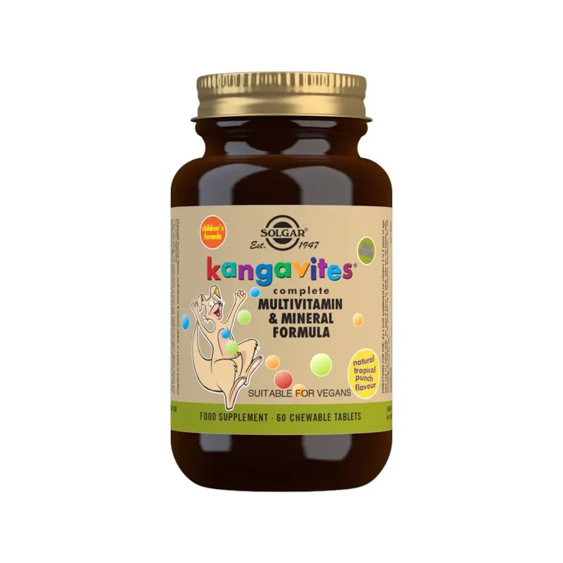 KANGAVITES MULTI "FRUTAS TROPICALES 60 COMP. MAST 1018