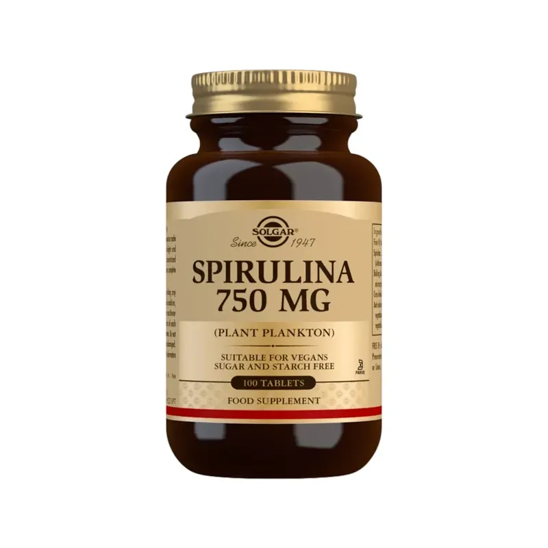 ESPIRULINA VEGETARIANA 750MG.(80)CÁ
