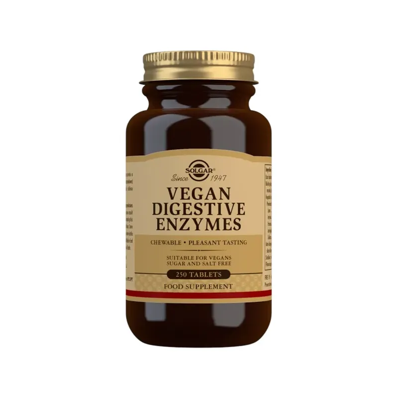 VEGAN ENZIMAS DIGESTIVAS. COMPRI. M