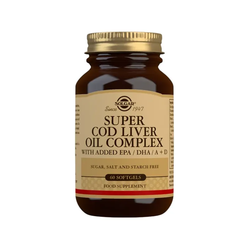 SUPER COD LIVER OIL COMPLEX 60 CAP/BLANDAS  31170