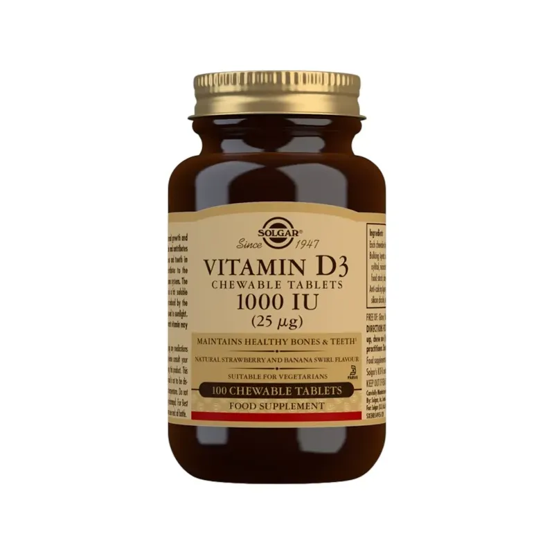 VITAMINA D3 1000 UI (25 MCG.)TABL