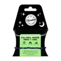 PULSERA AGATA NEGRA TEÑIDA AZUL 4MM