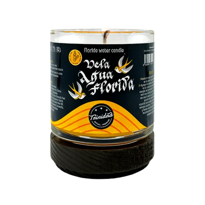 VELA VASO AGUA FLORIDA