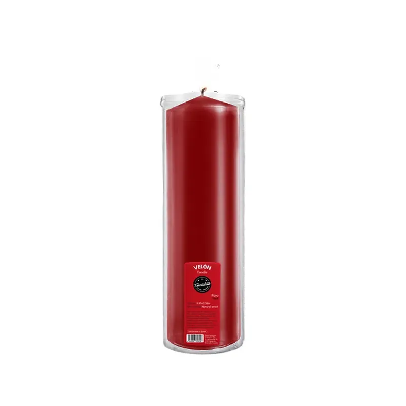 VELON ROJO 15X6 CM.