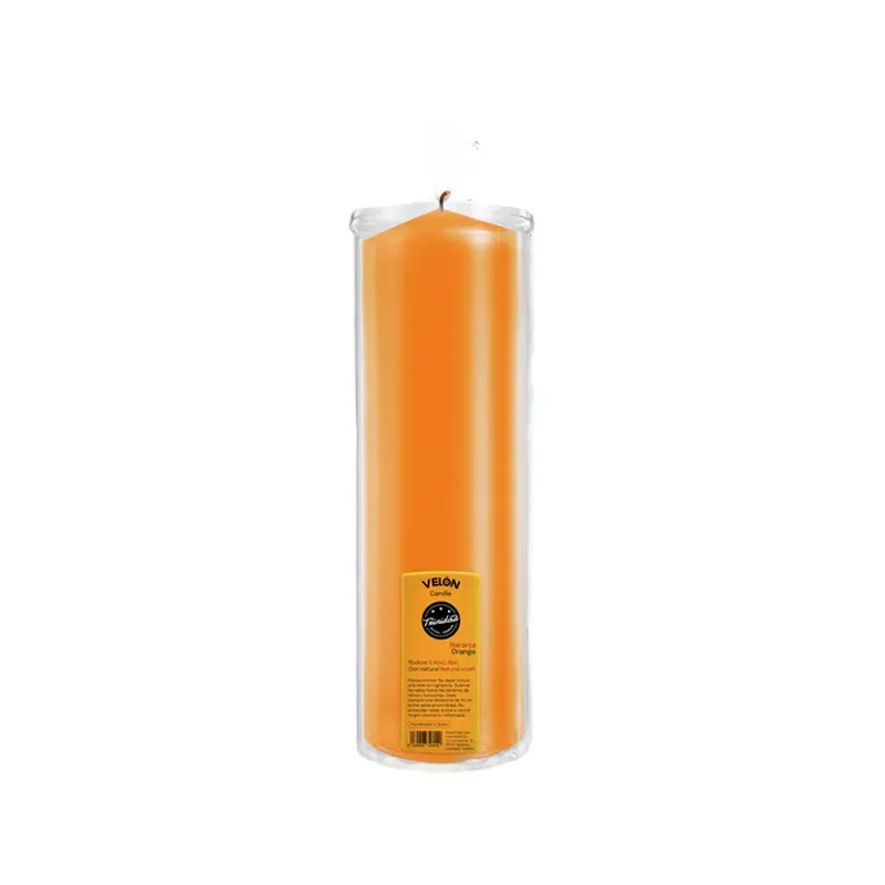 VELON NARANJA 15X6 CM.