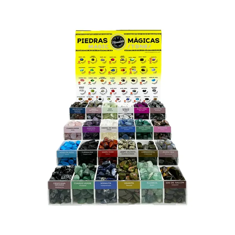 EXPOSITOR RODADO PEQ. 24 MINERA MINERALES+25 JAULAS