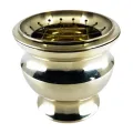BRASERO METALICO REJILLA DORADO 7 X 7,5 CM.