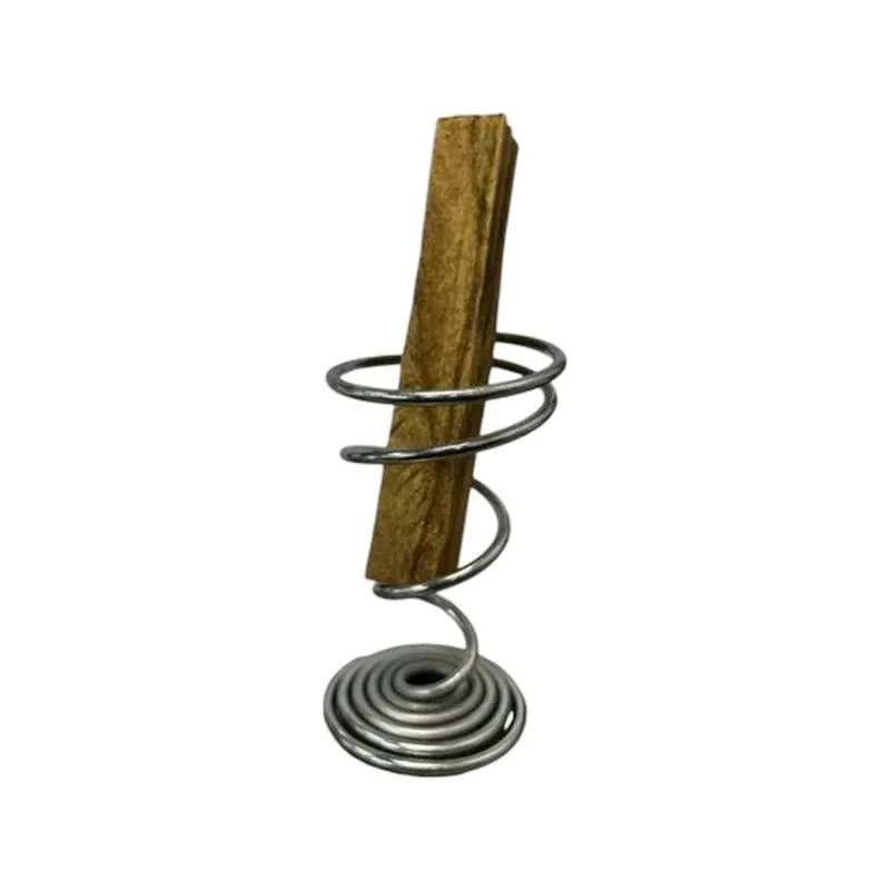 ESPIRAL METALICA SUJETA / PALO SANTO