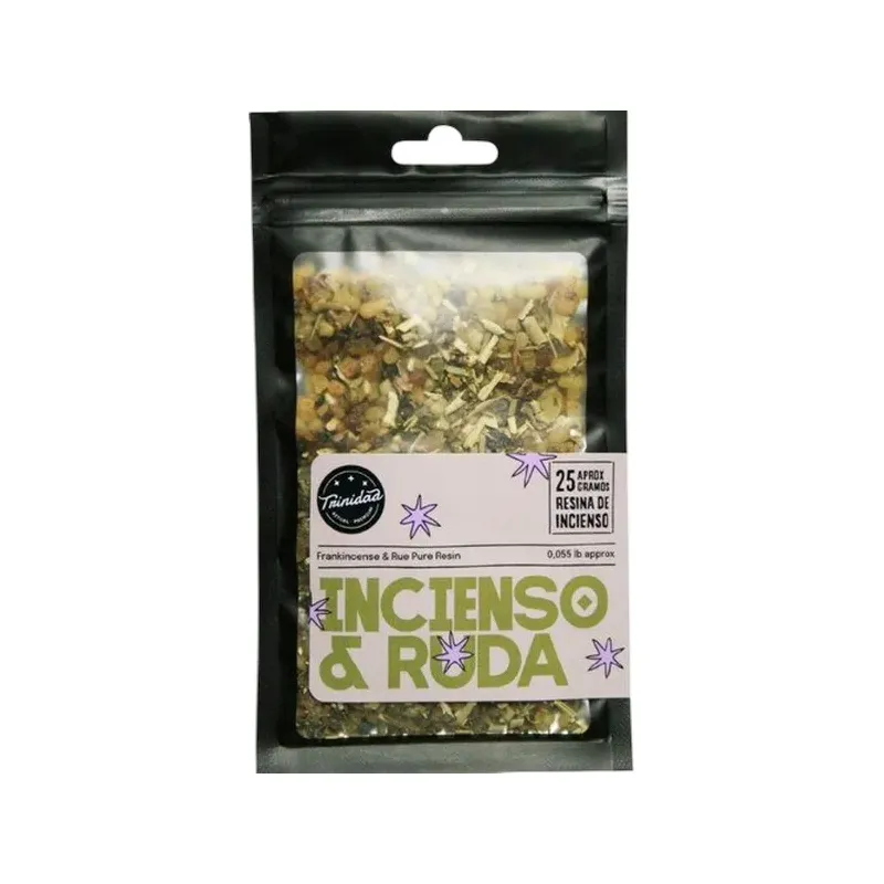 RESINA INCIENSO + RUDA 25 GR.