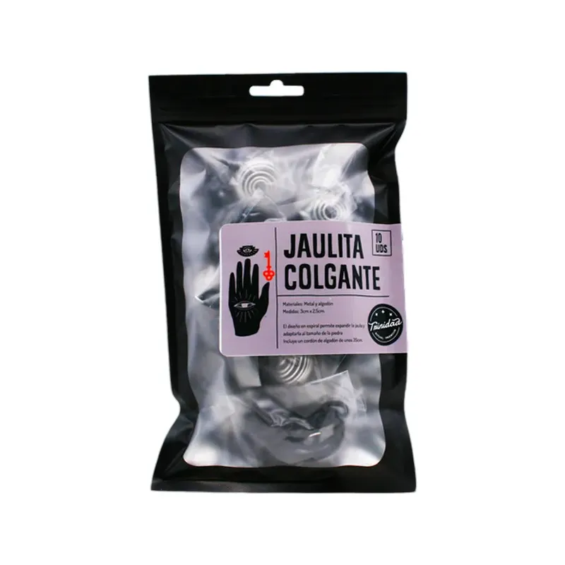 JAULA COLGANTE BOLSA 10UND
