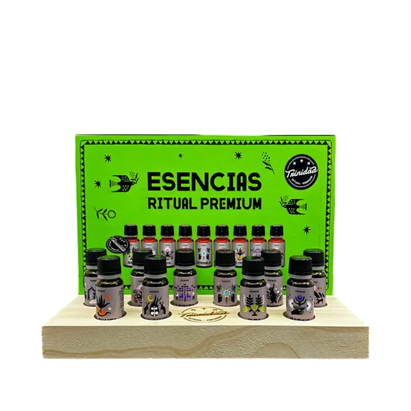 EXPOSITOR ACEITES ESENCIALES 16 ESENCIAS * 5