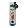 VELADORA SOJA EXAMENES VASO VIDRIO 20X5.5 CM