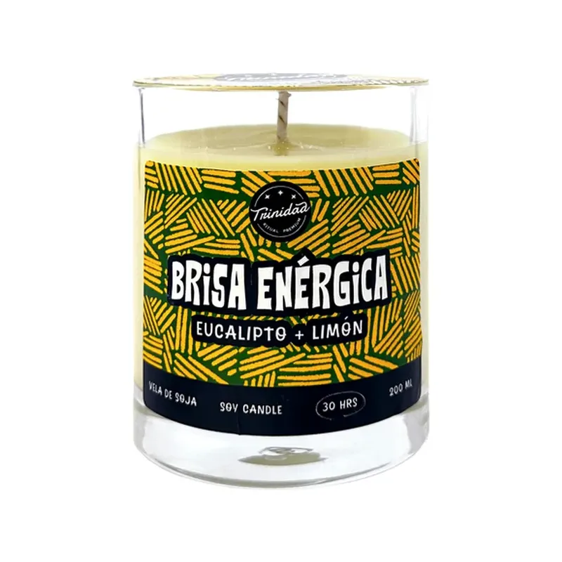 VELA VASO BRISA ENERGICA 200ML