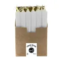 BUJIA MINI BLANCO 1,2 CM  X 11 CM Caja 24
 unidades. SOLO SE VENDE POR CAJA