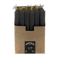 BUJIA MINI NEGRO 1,2 CM  X 11 CM Caja 24 unidades. SOLO SE VENDE POR CAJA