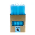 VELAS BUJIA CELESTE 2 X 19 CM. Caja 20 unidades. SOLO SE VENDE POR CAJA