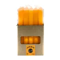 VELAS BUJIA NARANJA 2 X 19 CM. Caja 20 unidades. SOLO SE VENDE POR CAJA