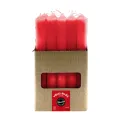 VELAS BUJIA ROJO 2 X 19 CM. Caja 20 unidades. SOLO SE VENDE POR CAJA