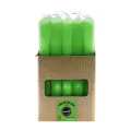 VELAS BUJIA VERDE CLARO 2 X 19 CM Caja 12 unidades. SOLO SE VENDE POR CAJA
