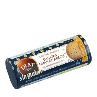 DIAT GALLETAS FINAS ARROZ 180G  OFERTA LOTE CADUCIDAD 19/05/27