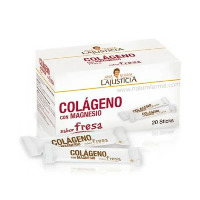 COLAGENO CON MAGNESIO SABOR FRESA ( SABOR FRESA