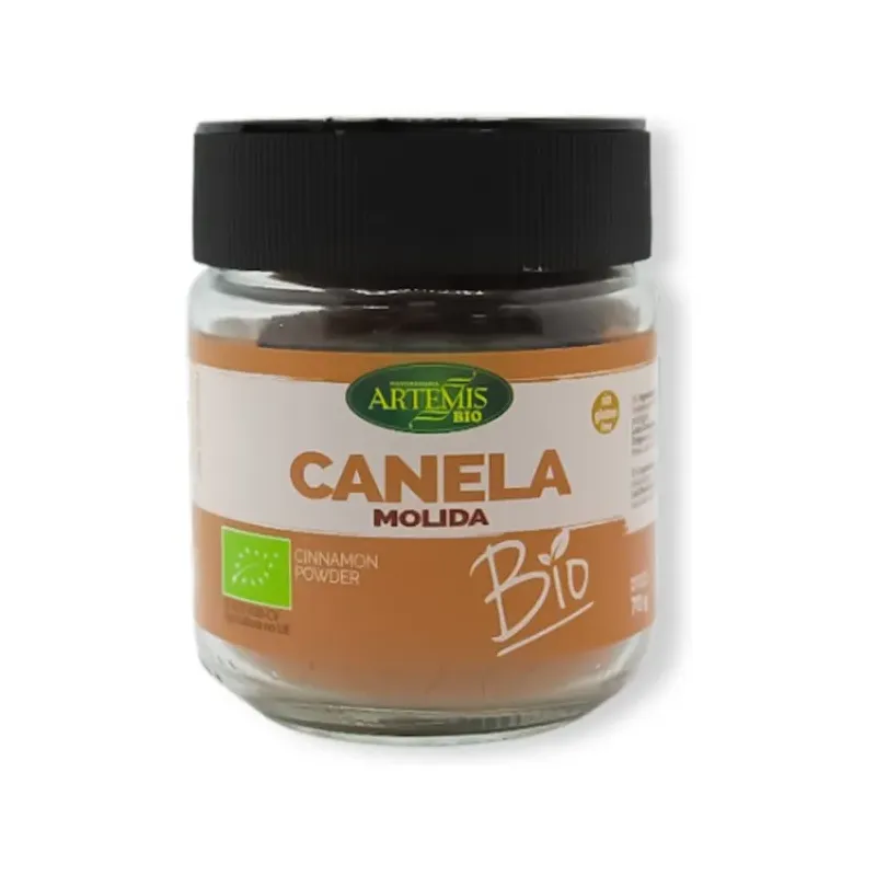 CANELA CEYLAN MOLIDA 70 G. Especias y Condimentos Ecológicos ArtemísBio