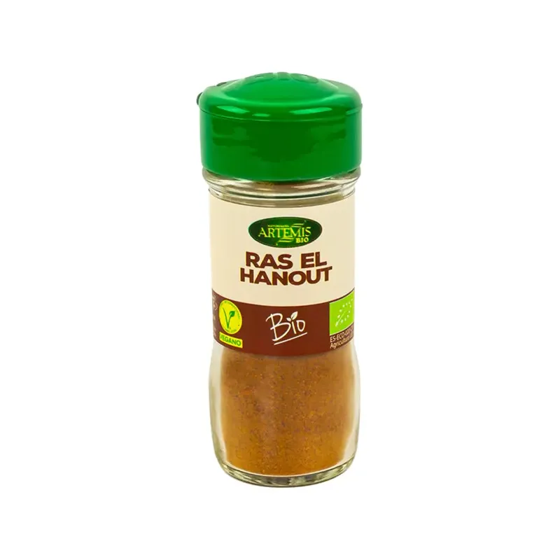 RAS EL HANOUT 25GRS. BOTE Especias y Condimentos Ecológicos ArtemísBio