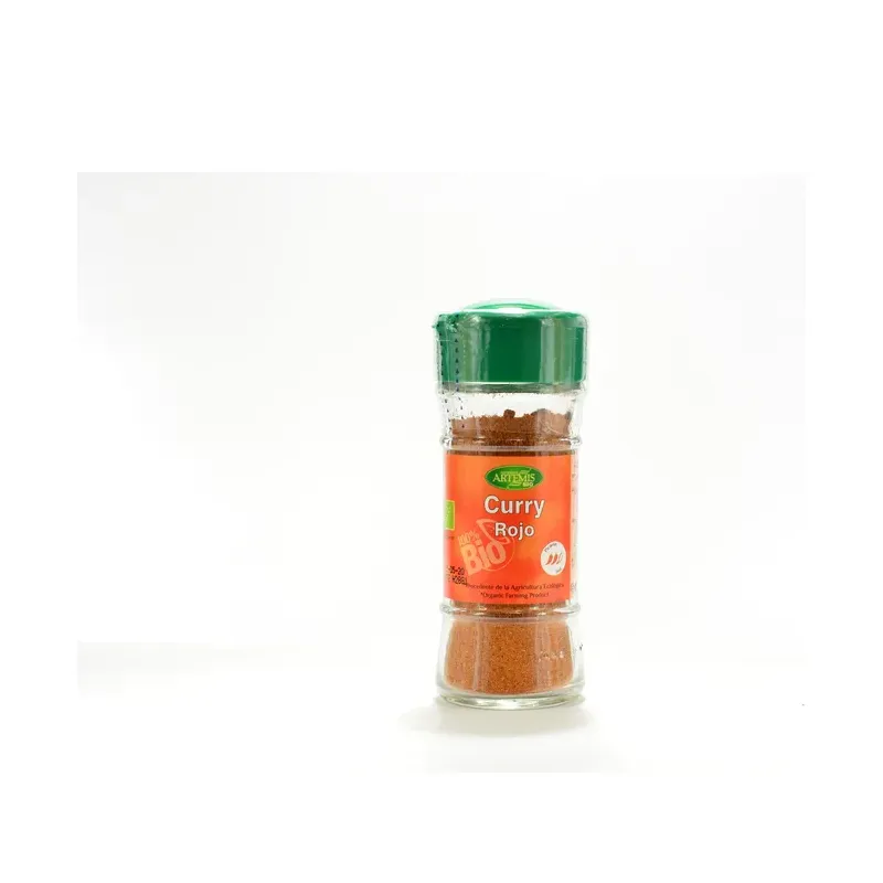 CURRY ROJO BOTE 28GRS. Especias y Condimentos Ecológicos ArtemísBio