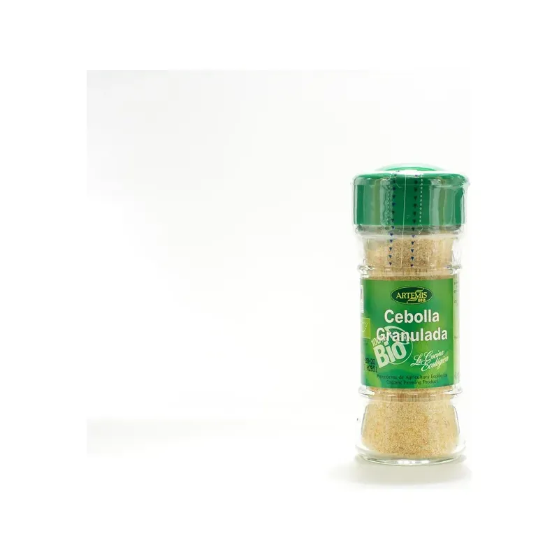 CEBOLLA GRANULADA 45GRS. Especias y Condimentos Ecológicos ArtemísBio