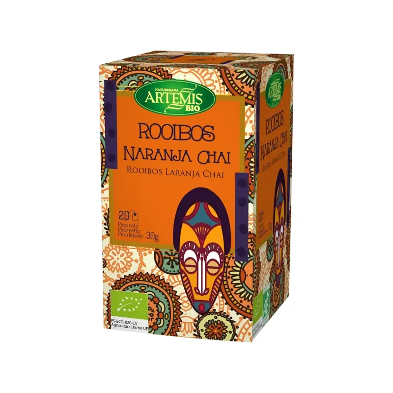 ROOIBOS NARANJA CHAI 20 FILTROS