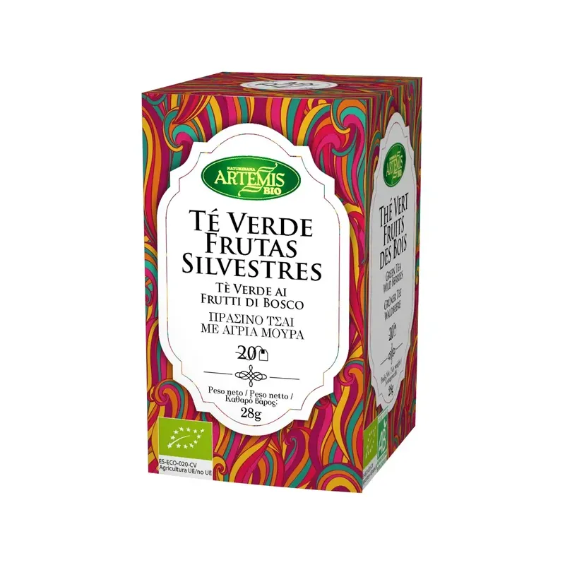 TÉ VERDE FRUTAS SILVESTRES 20 FILTROS