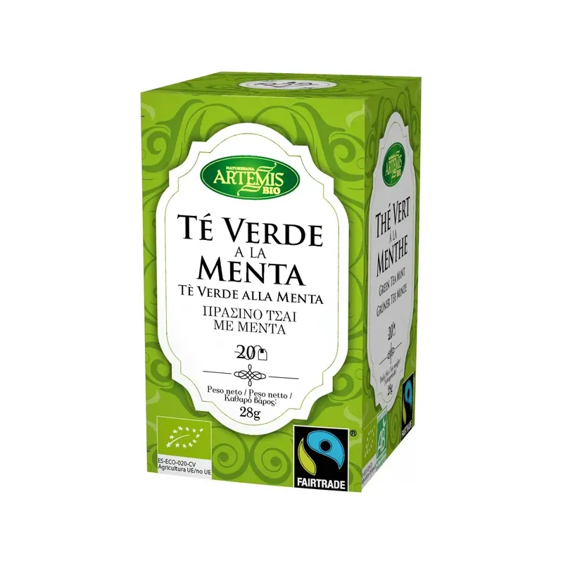 TÉ VERDE A LA MENTA 20 FILTROS