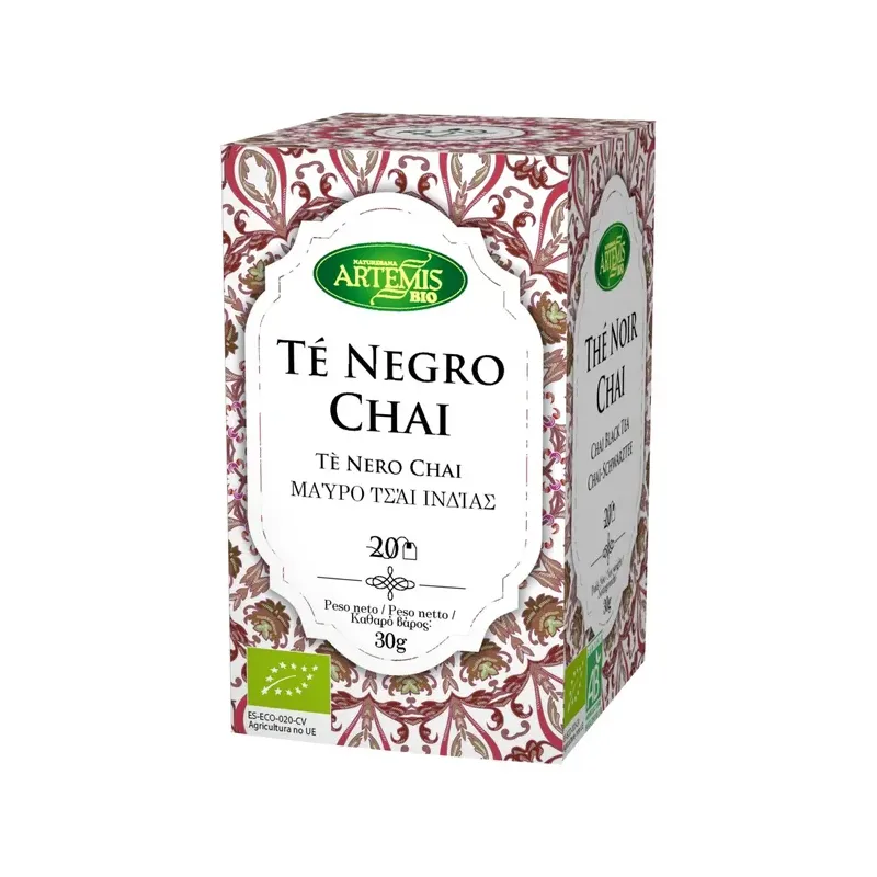 TÉ NEGRO CHAI 20 FILTROS