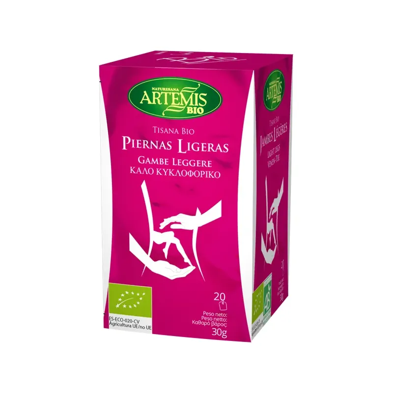 TISANA BIO PIERNAS LIGERAS 20 FILTROS